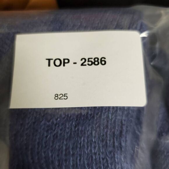 American Eagle S Navy Blue Lightweight Drape Cardigan Open Front Ribbed Knit USA - Picture 6 of 6